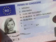 permis de conducere romanesc